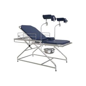 Stainless Steel Frame Work Patient Examination Couch With Lithotomy